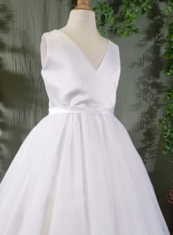 Robe demoiselle d'honneur longue fille Nelly