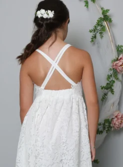 Robe dentelle cérémonie fille Romy