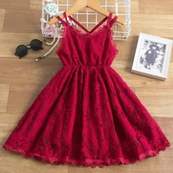 Robe dentelle cérémonie fille Romy