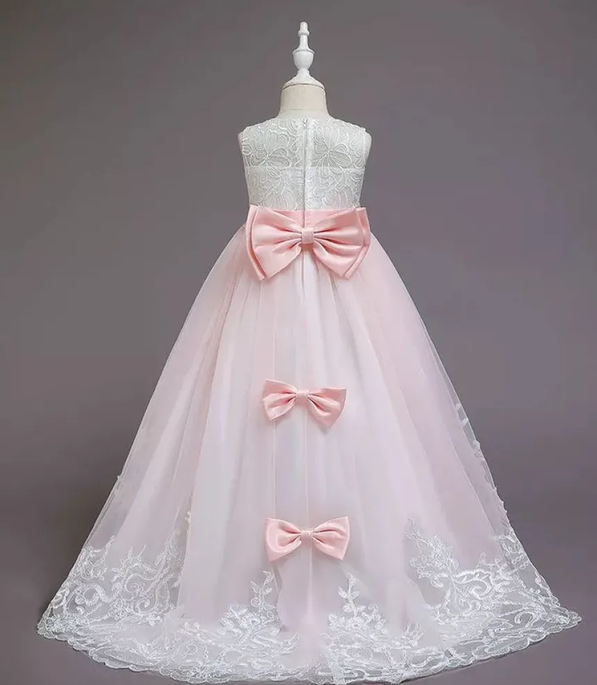 Robe de princesse fille mini mariée