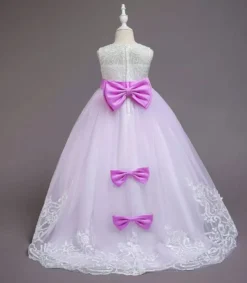 Robe de princesse fille mini mariée