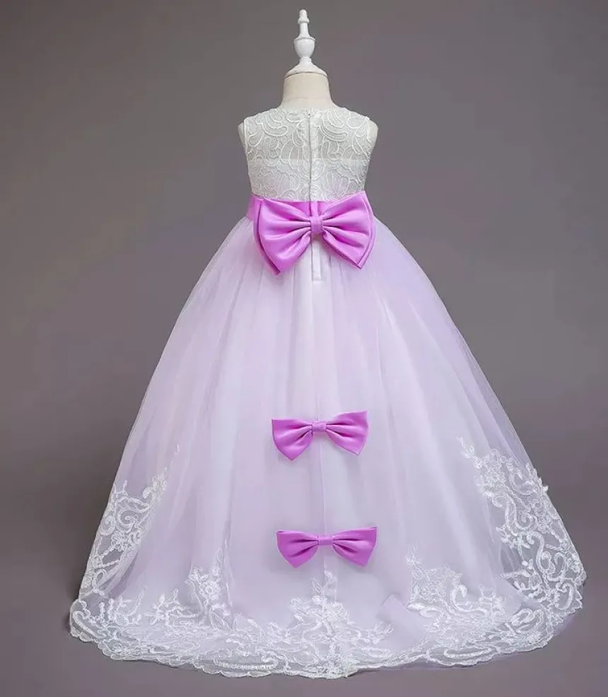 Robe de princesse fille mini mariée