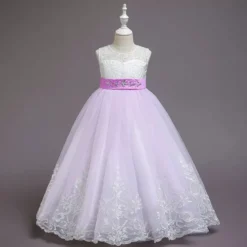 Robe de princesse fille mini mariée