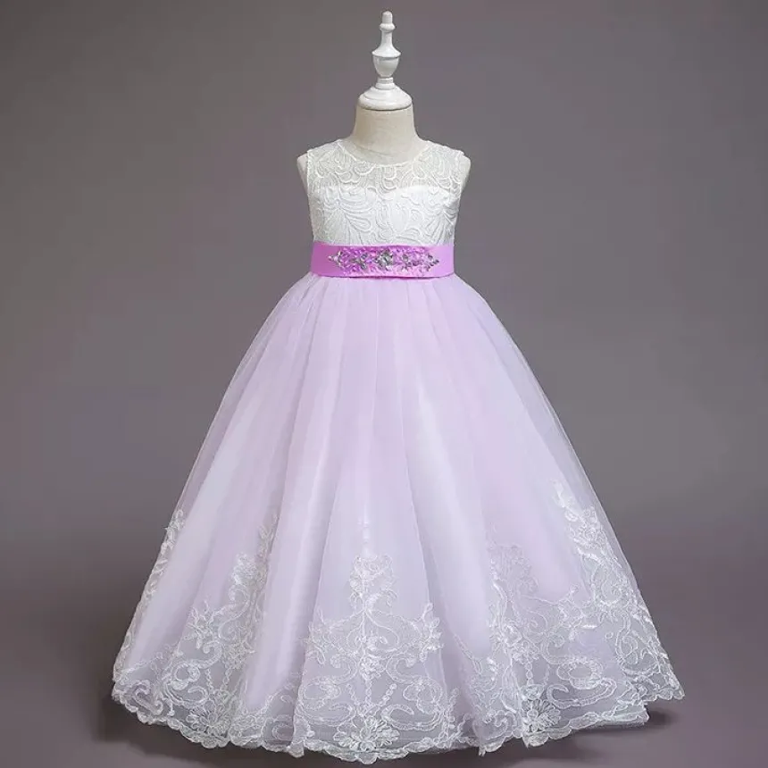 Robe de princesse fille mini mariée