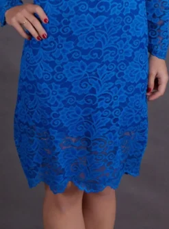 Robe de soirée courte femme en dentelle Lydia