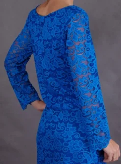 Robe de soirée courte femme en dentelle Lydia