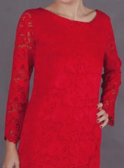 Robe de soirée courte femme en dentelle Lydia