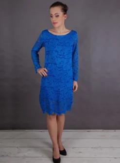 Robe de soirée courte femme en dentelle Lydia