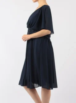 Robe de soirée courte femme grande taille Angélina