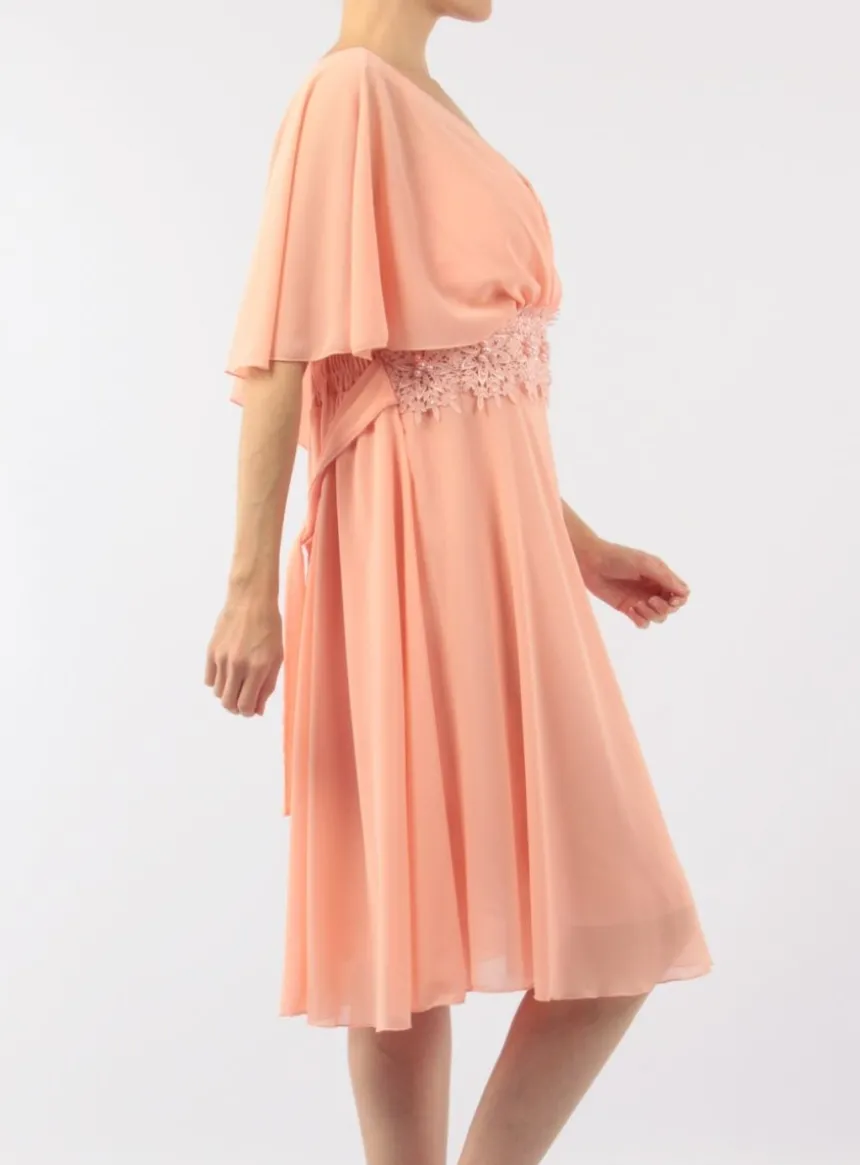 Robe de soirée courte femme grande taille Angélina