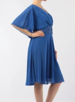 Robe de soirée courte femme grande taille Angélina