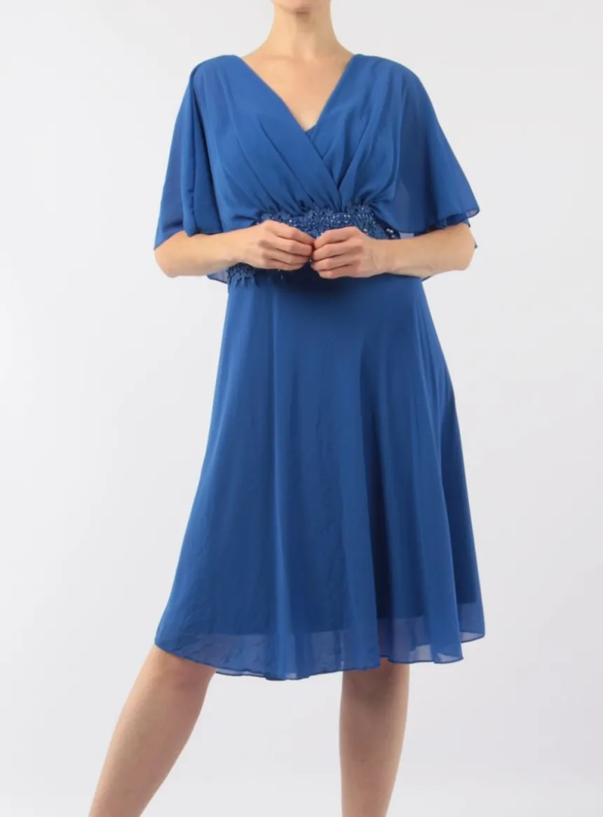 Robe de soirée courte femme grande taille Angélina