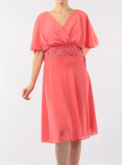 Robe de soirée courte femme grande taille Angélina