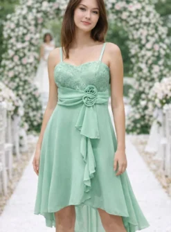 Robe de soirée courte femme Myriam