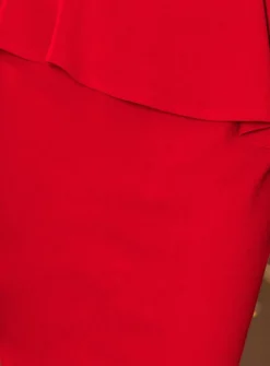 Robe de soirée femme courte avec volant