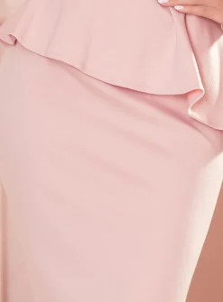Robe de soirée femme courte avec volant