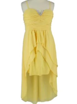 Robe de soirée femme courte devant long derrière Anna
