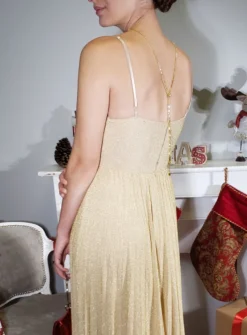 Robe de soirée femme longue à paillette