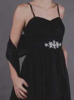 Robe de soirée femme Talia + étole 36-38