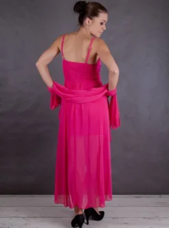 Robe de soirée femme Talia + étole 36-38