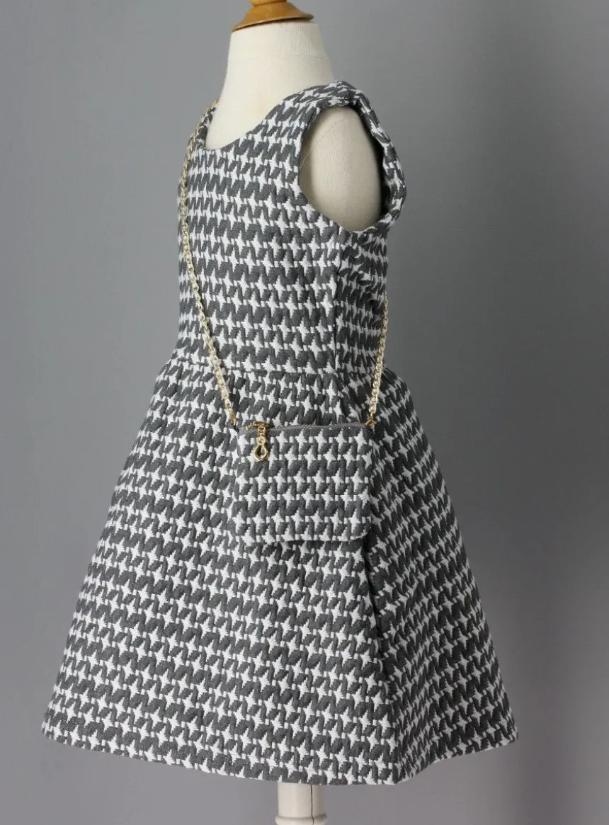 Robe de soirée fille + pochette Jacqueline