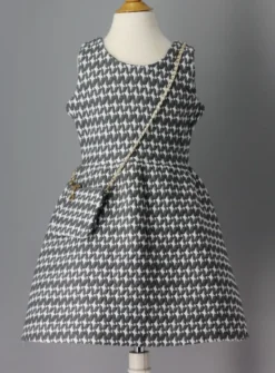 Robe de soirée fille + pochette Jacqueline