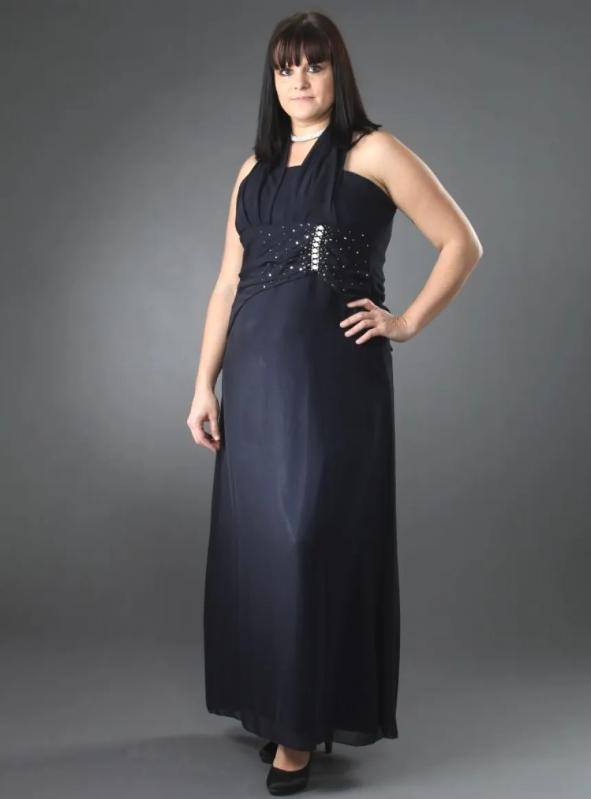 Robe de soirée grande taille Mériel