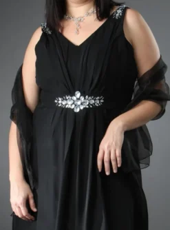 Robe de soirée grande taille Sévanna