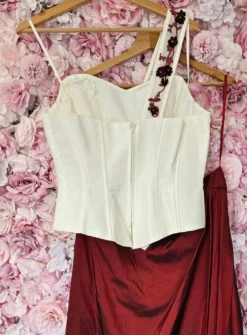 Robe de soirée longue à corset pour mariage femme