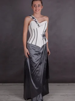 Robe de soirée longue à corset pour mariage femme