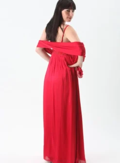 Robe de soirée longue femme Anava + étole