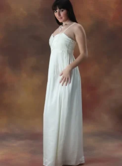 Robe de soirée longue femme Anava + étole