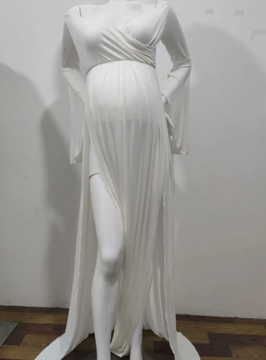 Robe de soirée longue femme enceinte