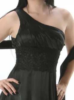 Robe de soirée longue Lucie + étole