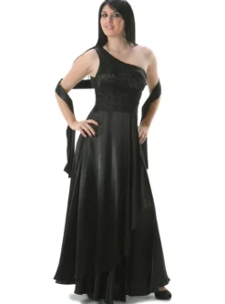 Robe de soirée longue Lucie + étole