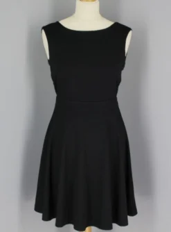 Robe de soirée noire courte femme Doumia