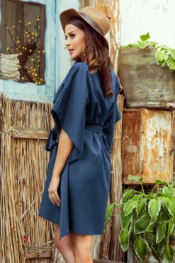 Robe femme kimono courte
