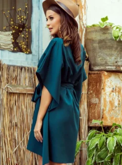 Robe femme kimono courte