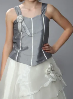 Robe fille Lou bustier +++ couleurs
