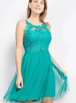 Robe jeune fille tulle et dentelle