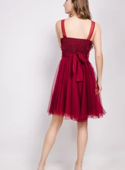 Robe jeune fille tulle et dentelle