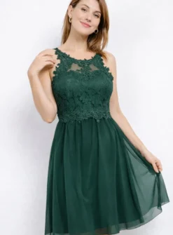 Robe jeune fille tulle et dentelle