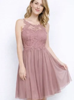 Robe jeune fille tulle et dentelle