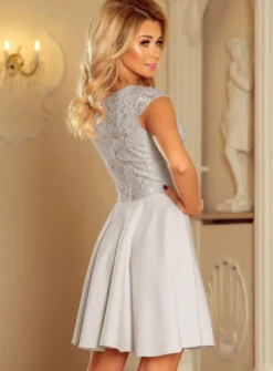 Robe mariage femme courte volante