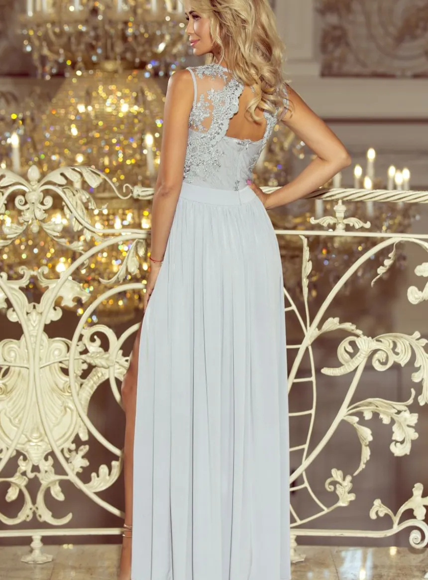 Robe mariage femme longue fendue
