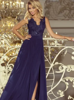 Robe mariage femme longue fendue