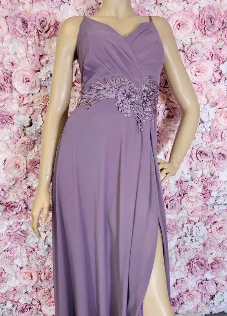 Robe mariage longue fendue femme