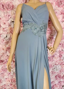 Robe mariage longue fendue femme