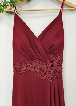 Robe mariage longue fendue femme