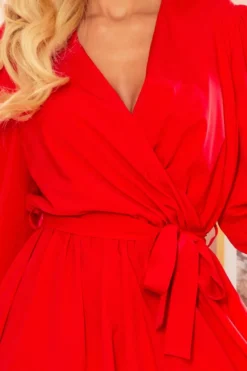 Robe soirée femme glamour et manches longues
